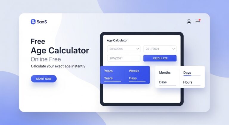 Age Calculator by Date of Birth