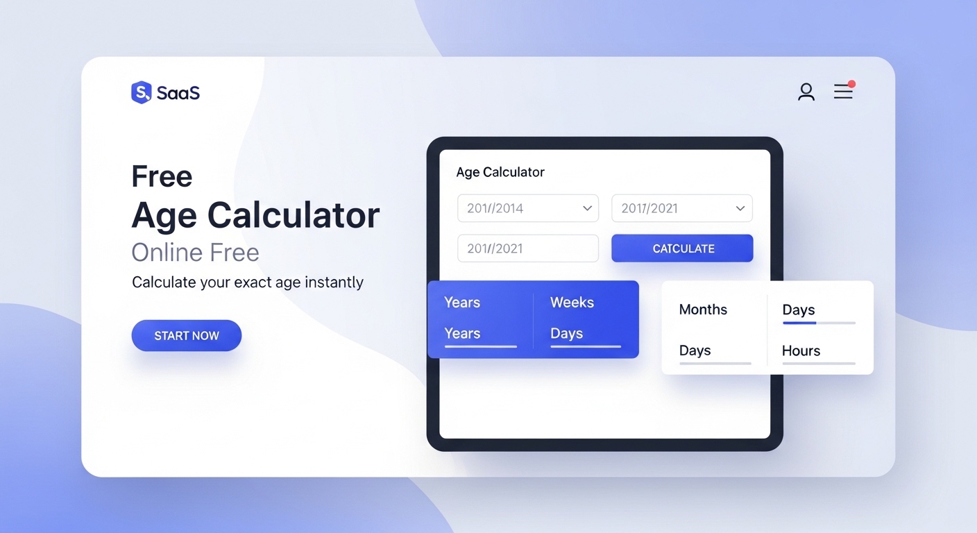 Age Calculator by Date of Birth