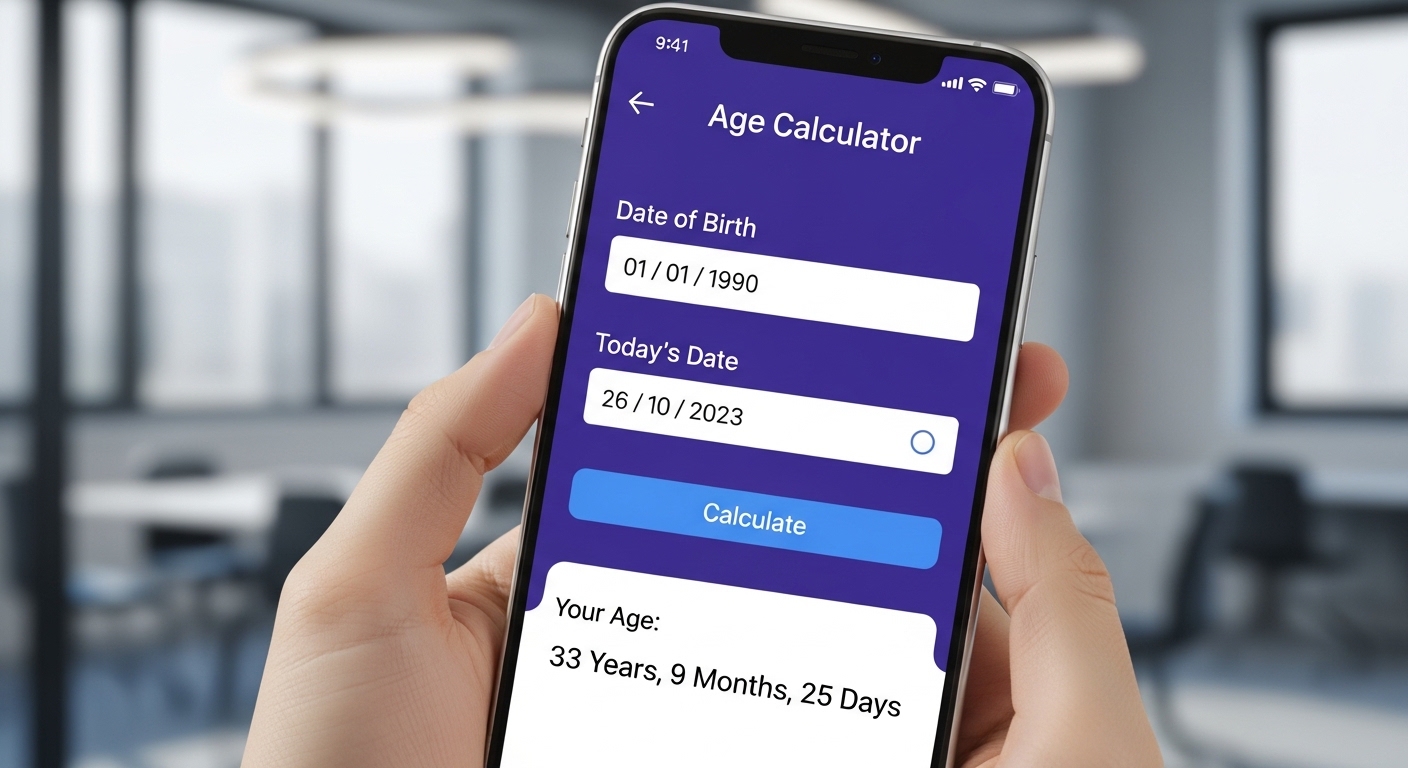 Age Calculator Online Free: Find Your Exact Age in Seconds